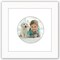 Americanflat Picture Frame with Round-Shaped Mat - Ideal for Any Room, Living Rooms, Dorm Room